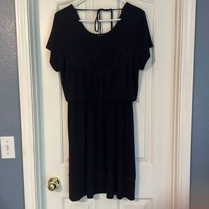 Maurice’s solid navy scoop neck dress